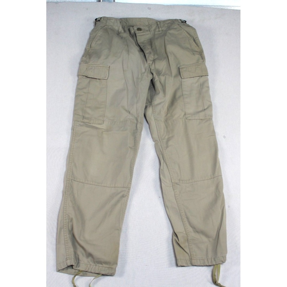 Propper Women Beige Cargo Pants Casual Ankle Strings Size Medium